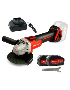 Amoladora Angular Inalámbrica DogChrymion 20V 8500 RPM 11,43 cm