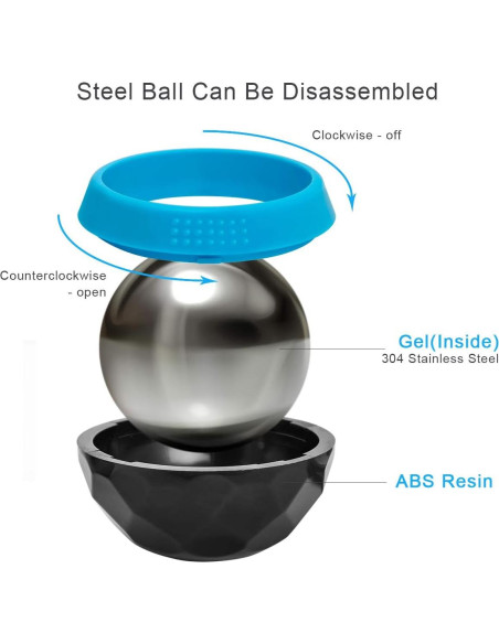 Bola de Masaje Frío Coolrunner 10cm - Terapia Calor y Frío