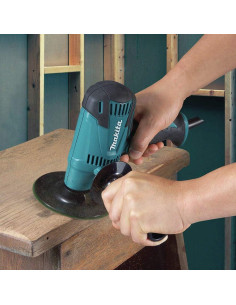 Lijadora de disco Makita GV5010-R 5" 4.2 Amp para madera/metal 2