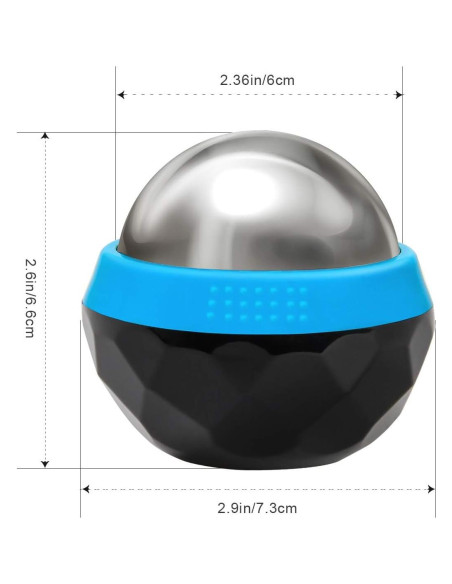 Bola de Masaje Frío Coolrunner 10cm - Terapia Calor y Frío