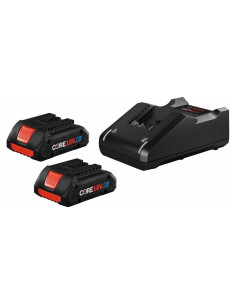Kit de Inicio Bosch 18V con 2 Baterías 4 Ah y Cargador