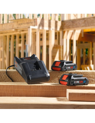 Kit de Inicio Bosch 18V con 2 Baterías 4 Ah y Cargador