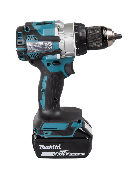 Taladro de Percusión Inalámbrico Makita DHP489Z 18V 73Nm