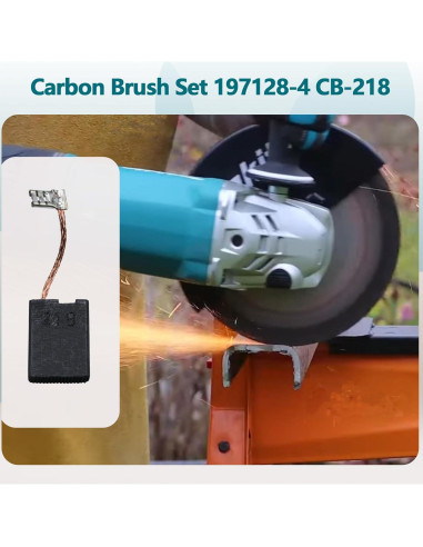 Juego de Escobillas de Carbón CB-218 para Makita HM1802 H1812