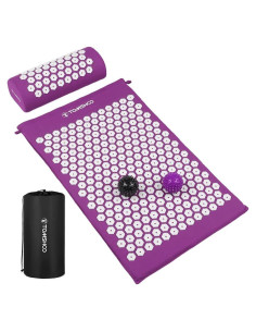 Set de Acupresión TOMSHOO con Almohadilla, Almohada y 2 Pelotas
