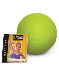 Bola de Masaje GoFit 12.7 cm - Alivio Dolor Muscular Verde