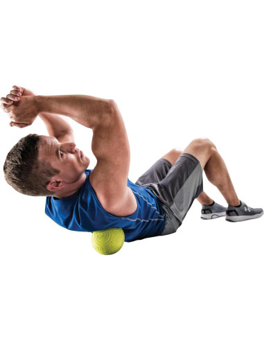 Bola de Masaje GoFit 12.7 cm - Alivio Dolor Muscular Verde