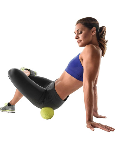 Bola de Masaje GoFit 12.7 cm - Alivio Dolor Muscular Verde