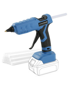 Pistola de Pegamento Inalámbrica 100W para Makita 18V