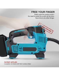 Botón de bloqueo Makita DMP180 - Control de encendido 2