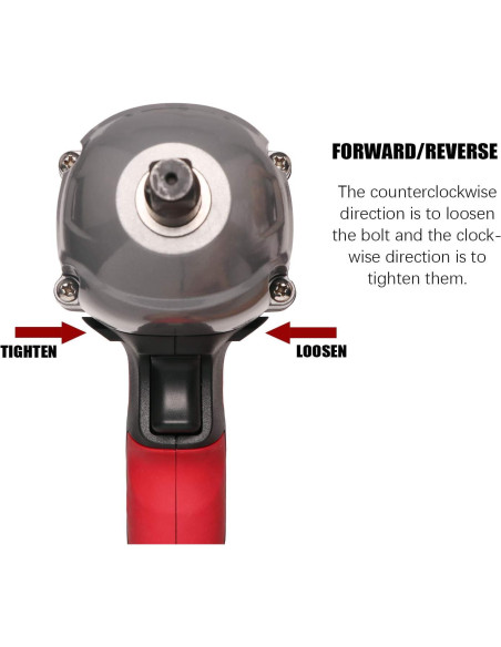 Llave de Impacto Eléctrica GETUHAND 12V 400N.m Portátil