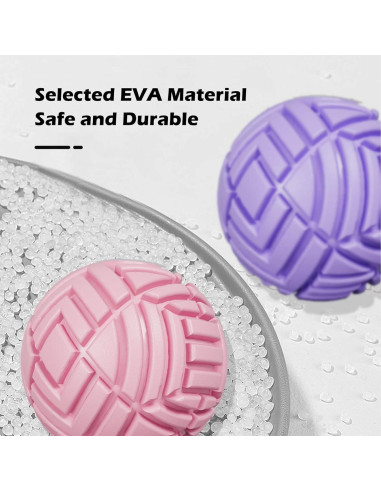 Bola de Masaje Muscular TETOP 8 cm para Liberación Miofascial