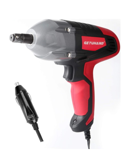 Llave de Impacto Eléctrica GETUHAND 12V 400N.m Portátil
