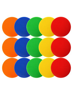 Marcadores de Piso Antideslizantes Okllen - Paquete de 15, 23 cm