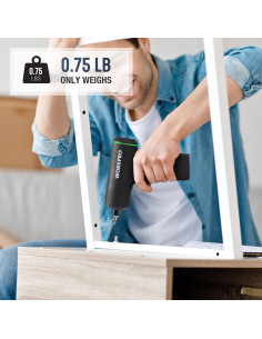 Destornillador Eléctrico WORKPRO 4V Inalámbrico con 28 Accesorios 2