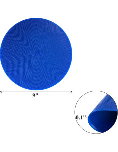 Marcadores de Piso Antideslizantes Okllen - Paquete de 15, 23 cm 2