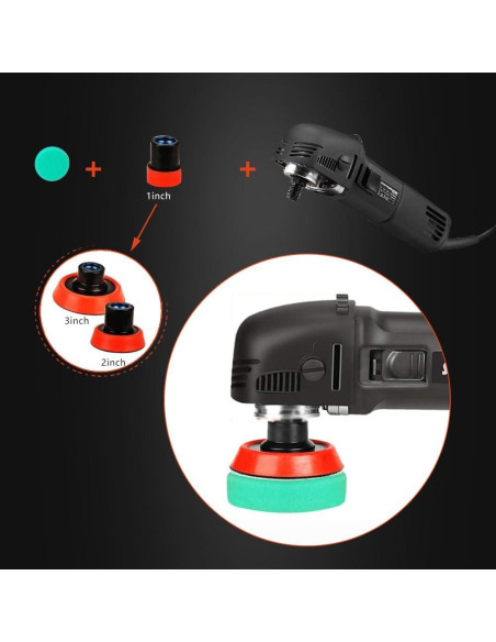 Pulidora Rotativa SPTA Mini 240V con 27 Piezas de Pulido