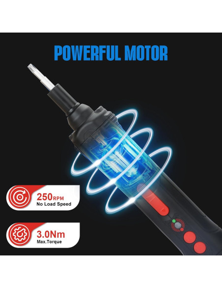 Destornillador eléctrico ANTRobut 4V con 34 accesorios