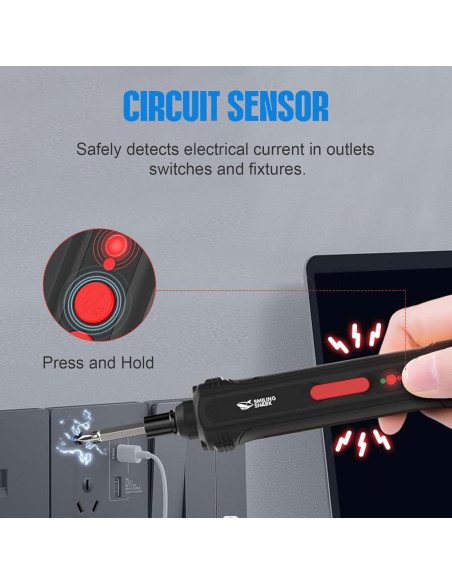Destornillador eléctrico ANTRobut 4V con 34 accesorios
