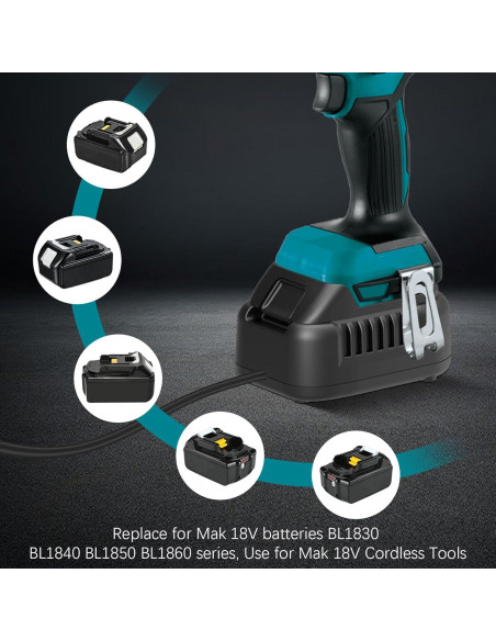 Convertidor 110V a 18V DC Makita 500W Adaptador