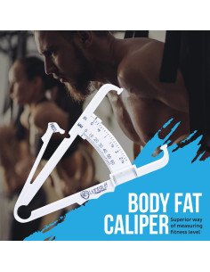 Calibrador de Grasa y Cinta Métrica Lightstuff - Salud Corporal 2