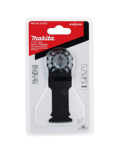 Cuchilla de Inmersión Starlock Makita B-67072 1-1/4" BiM 14TPI