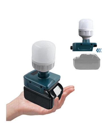 Luz de trabajo LED TEPULAS 12W 1300LM para Makita 18V