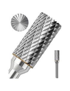 Fresa de Carburo Sworker 1/4" para Corte Metal Madera Piedra