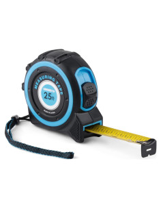 Cinta Métrica 7.6m URASISTO Retráctil con Fracciones