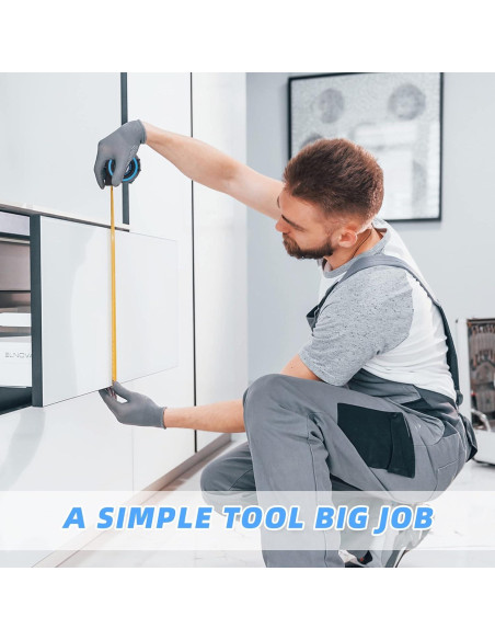 Cinta Métrica 7.6m URASISTO Retráctil con Fracciones