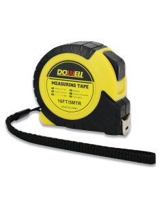 Cinta Métrica DOWELL 4.88m Hoja de Acero con Gancho
