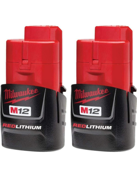 Kit Taladro/Atornillador Inalámbrico Milwaukee M12 12V 2 Herramientas