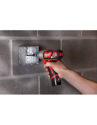 Kit Taladro/Atornillador Inalámbrico Milwaukee M12 12V 2 Herramientas