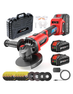 Amoladora Angular Inalámbrica Avhrit 21V 9500 RPM 4-1/2''