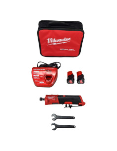 Milwaukee M12 FUEL 12V Recto Die Grinder Kit 0.3 HP