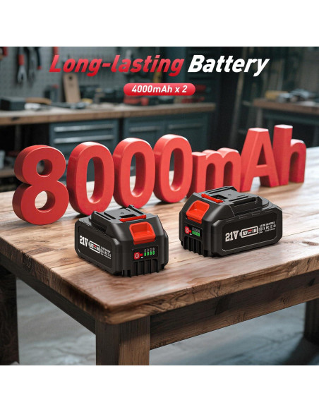 Amoladora Angular Inalámbrica Avhrit 21V 9500 RPM 4-1/2''