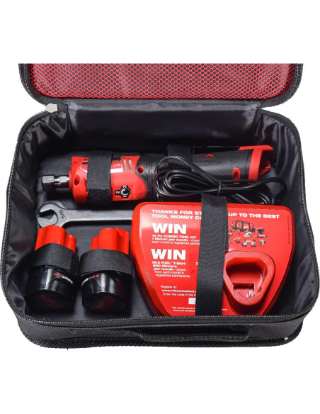 Milwaukee M12 FUEL 12V Recto Die Grinder Kit 0.3 HP