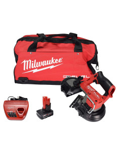 Sierra de Banda Compacta Milwaukee M12 FUEL 12V 2,72 kg Kit