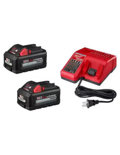 Kit de Inicio Milwaukee M18 Litio-Ion 18V con 2 Baterías 6.0Ah
