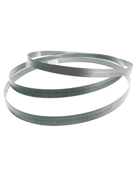 Hojas de Sierra de Cinta FOXBC 90 cm 10/14 TPI 3-Pack