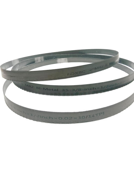 Hojas de Sierra de Cinta FOXBC 90 cm 10/14 TPI 3-Pack