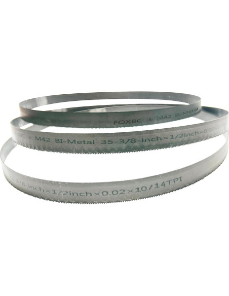 Hojas de Sierra de Cinta FOXBC 90 cm 10/14 TPI 3-Pack