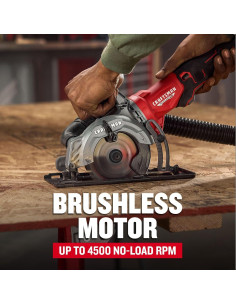 Sierra Circular Inalámbrica CRAFTSMAN V20 11,43 cm Sin Escobillas 2