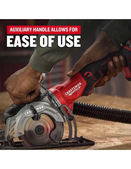 Sierra Circular Inalámbrica CRAFTSMAN V20 11,43 cm Sin Escobillas