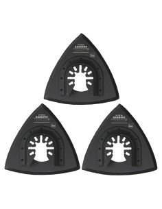 Almohadillas de Lijado Triangulares Caliastro 80 mm - Paquete de 3