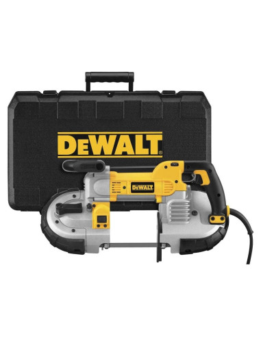 Sierra de Banda Portátil DEWALT DWM120K 10A 12.7cm Corte Profundo