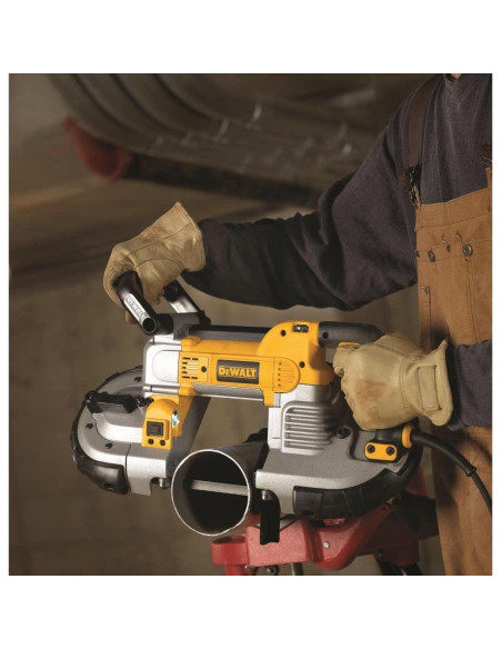 Sierra de Banda Portátil DEWALT DWM120K 10A 12.7cm Corte Profundo