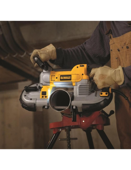 Sierra de Banda Portátil DEWALT DWM120K 10A 12.7cm Corte Profundo
