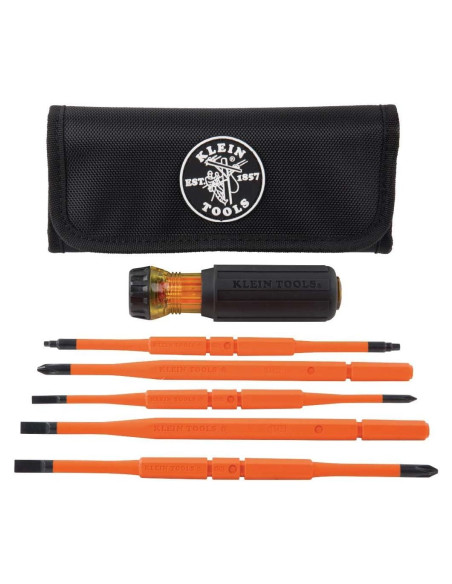 Destornillador Aislado Klein Tools 32288 8-en-1 Intercambiable
