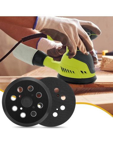 Almohadilla de Lijado 12,7 cm Johnnyue 8 Agujeros